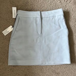 BNWT Aritzia Babaton Bryant Skirt Blue 00